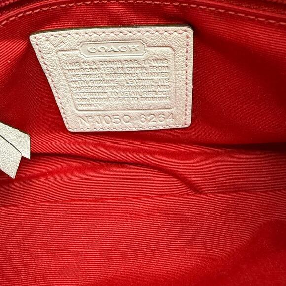 y2k COACH Vintage Poppy for Peace Demi Mini Shoulder Bag - Picture 9 of 13